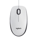Logitech M100, Corded mouse,White Référence: 910-001603
