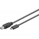 MicroConnect USB-C to USB 2.0 B Cable, 3m Reference: W127021091