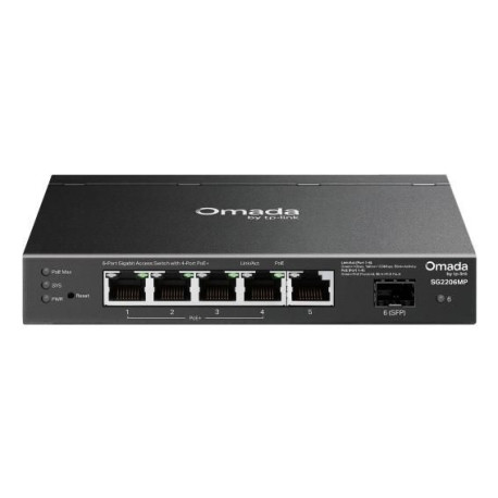 Omada Access 6-Port Gigabit Switch Référence: W129186848