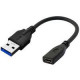 MicroConnect USB3.0A - USB-C 0,2m M-F Reference: USB3.0ACF02