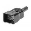 MicroConnect IEC Power Adaptor C20 Plug Reference: C20PLUG