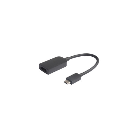 MicroConnect USB-C to HDMI Slim, Black Reference: USB3.1CHDMI-S