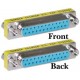MicroConnect Mini Gender DB25 F/F Référence: MOD25F25F