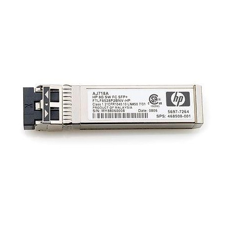 HP 8GB SHORT WAVE FC SFP + Reference: AJ718A