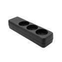 ProXtend Danish Power Strip 3-way Black Reference: W128366506
