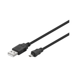 MicroConnect USB A - Mini USB B 8P 1.8m M-M Reference: USBAMB82