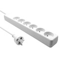 ProXtend Danish Power Strip 6-way 1M Reference: W128366564