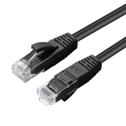 MicroConnect CAT6A UTP 0.15m Black LSZH Référence: W128912398
