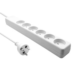 ProXtend Danish IT Power Strip 6-way Reference: W128366627