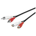 MicroConnect Stereo Ext. Cable, 10 meter Reference: AUDCH10