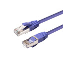MicroConnect CAT6A S/FTP 30m Purple LSZH Référence: W127067710