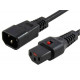 MicroConnect IEC LOCK C13 to C14 Reference: PC1024