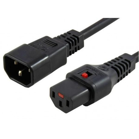 MicroConnect IEC LOCK C13 to C14 Reference: PC1024