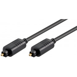 MicroConnect Toslink M-M 10m Black Reference: TT6100BKAD