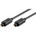MicroConnect Toslink M-M 10m Black Reference: TT6100BKAD