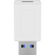 MicroConnect USB3.0 A - USB-C M-F, White Reference: USB3.0ACFW