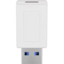 MicroConnect USB3.0 A - USB-C M-F, White Reference: USB3.0ACFW