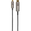 MicroConnect USB-C HDMI fiber cable 30m Reference: USB3.1CHDMI30OP