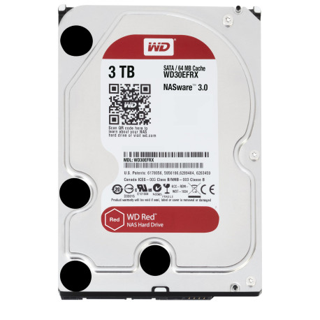 Western Digital WD Red 3TB 24x7 Reference: WD30EFRX 