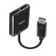 Lindy 2 Port DisplayPort 1.2 Référence: W128456853