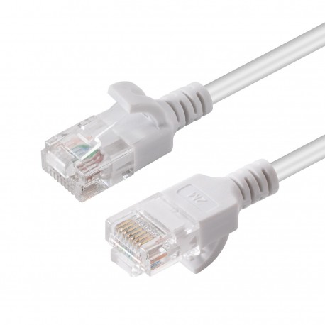 MicroConnect U/UTP CAT6A Slim 0.15M White Référence: W128866729