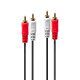 Lindy Audio Cable 2X Phono,Stereo/3M Reference: W128370913