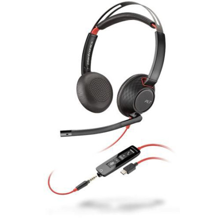 Poly Blackwire 5220 C5220 USB C Reference: 207586-03