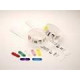 Zebra Clip Closure Kit, yellow Reference: 97032-YELLOW