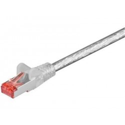 MicroConnect S/FTP CAT6 0.25m Transperant Reference: SSTP60025T