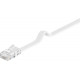 MicroConnect U/UTP CAT6 1M White Flat Reference: V-UTP601W-FLAT
