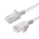 MicroConnect U/UTP CAT6A Slim 0.25M White Reference: W125627994