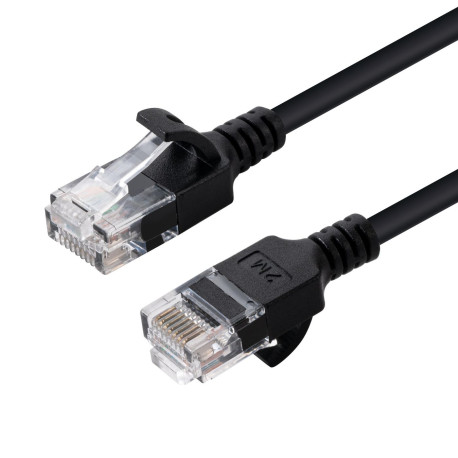 MicroConnect U/UTP CAT6A Slim 3M Black Reference: W125628044