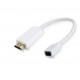 MicroConnect Adapter Mini DP to HDMI F-M Reference: HDMMDP