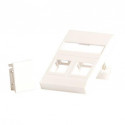 Lanview Wall plate for 2 x keystone. Reference: W125941350