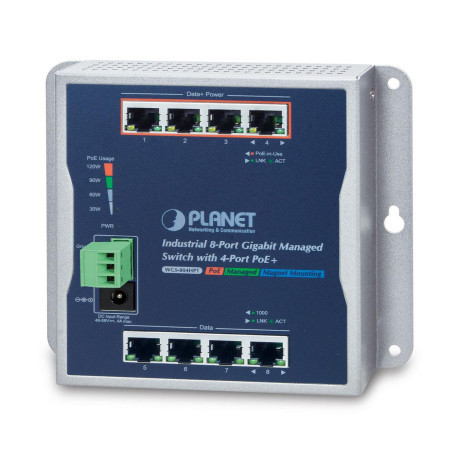 Planet IP30, IPv6/IPv4, 8-P 1000TP Référence: WGS-804HPT