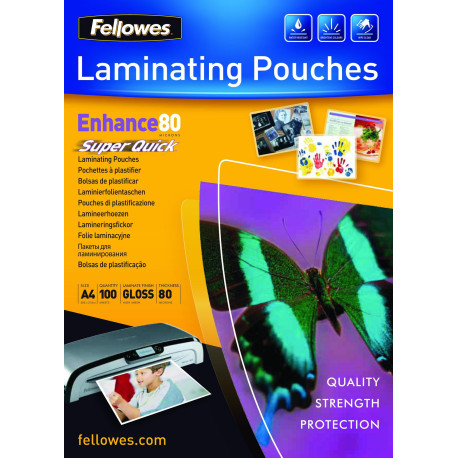 Fellowes Superquick A4 Glossy 80 Reference: W128263147