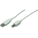 LogiLink USB CableUSB 2.02x male, Référence: CU0009