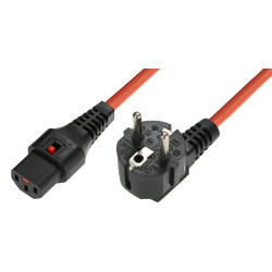 MicroConnect IEC LOCK C13 to R/A SCHUKO Référence: EL248S
