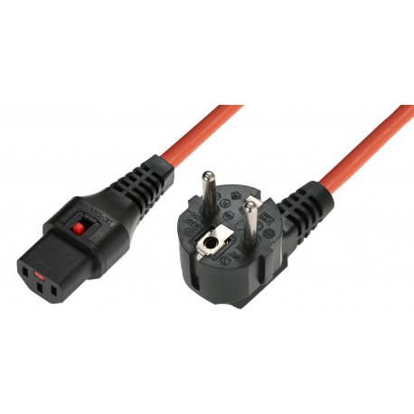 MicroConnect IEC LOCK C13 to R/A SCHUKO Référence: EL248S