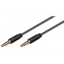 MicroConnect 3.5mm 4-pin 1m M-M Black Reference: IPOD012