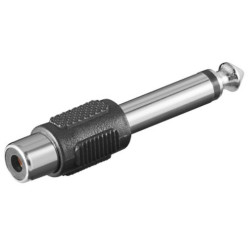 MicroConnect Adapter 6.3mm - RCA M-F Référence: AUDANG