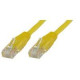 MicroConnect U/UTP CAT5e 0.5M Yellow PVC Reference: B-UTP5005Y