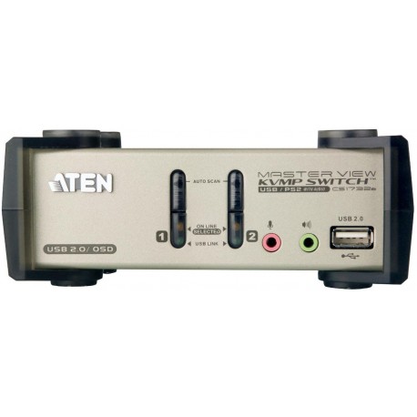 Aten 2 port USB KVM (Five In One) Référence: CS1732B-AT-G