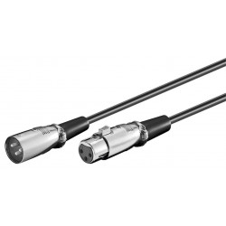 MicroConnect XLR connection cable 0.5 meter Reference: XLRMF05