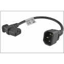 MicroConnect Power adapter C13 C14 angled Reference: W125902872