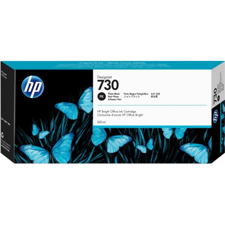 HP Ink/730 300ml Photo BK Référence: P2V73A