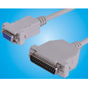 MicroConnect Serial Printer Cable, 1.8m Référence: IBM029-2