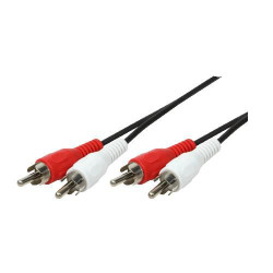 LogiLink 2xRCA - 2xRCA, 2.5m audio Référence: CA1039
