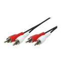 LogiLink 2xRCA - 2xRCA, 2.5m audio Référence: CA1039