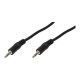LogiLink 3.5mm - 3.5mm, 1m audio cable Référence: CA1049